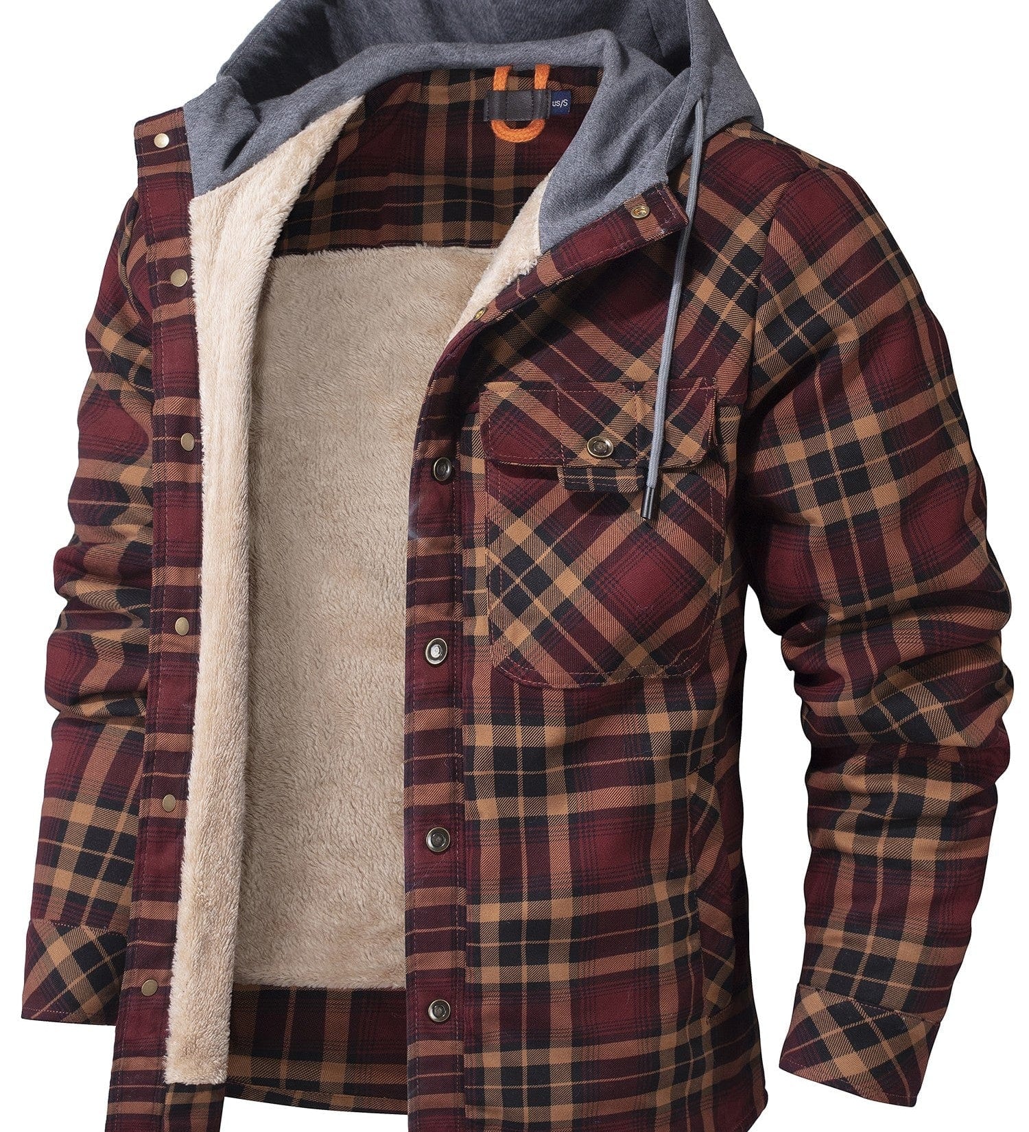 AlpenNord™ | Casaco de Flanela Woodland