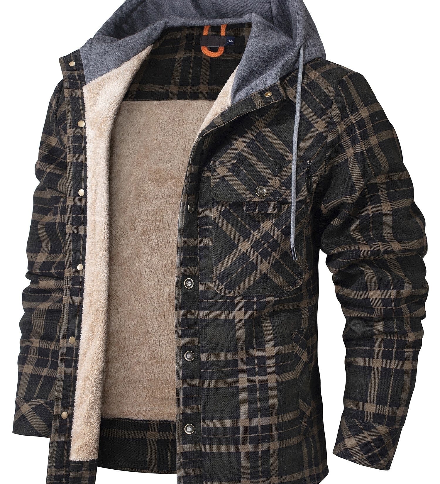 AlpenNord™ | Casaco de Flanela Woodland