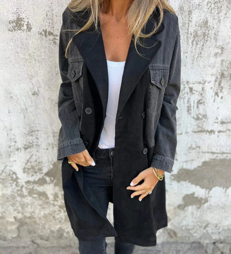 Astrid | casaco de ganga feminino