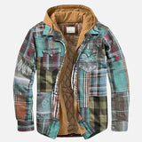 Varel | Casaco patchwork xadrez