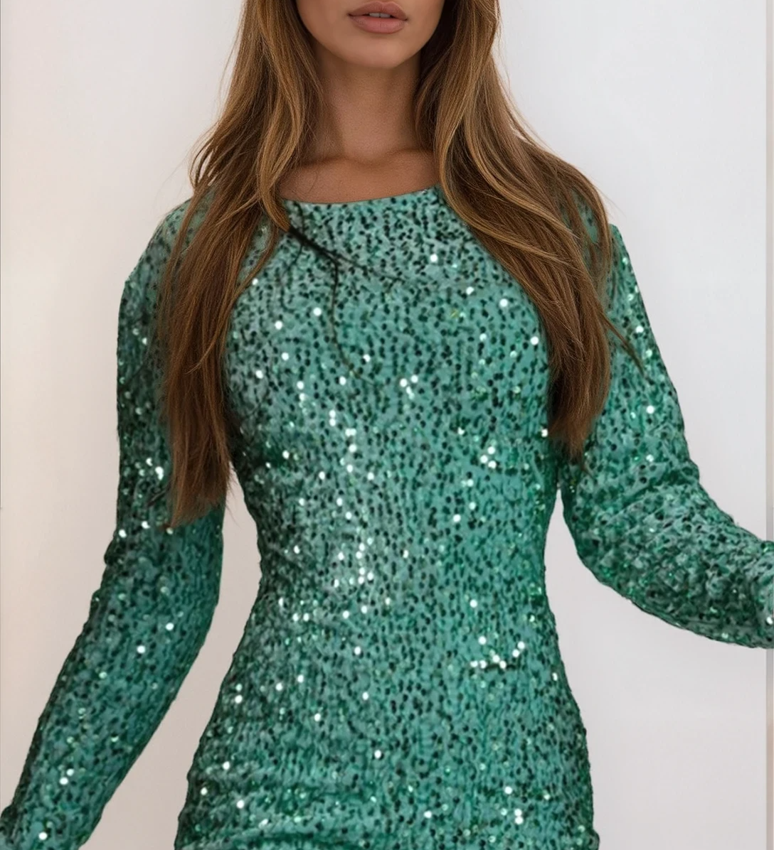 Inari | Vestido curto com lantejoulas