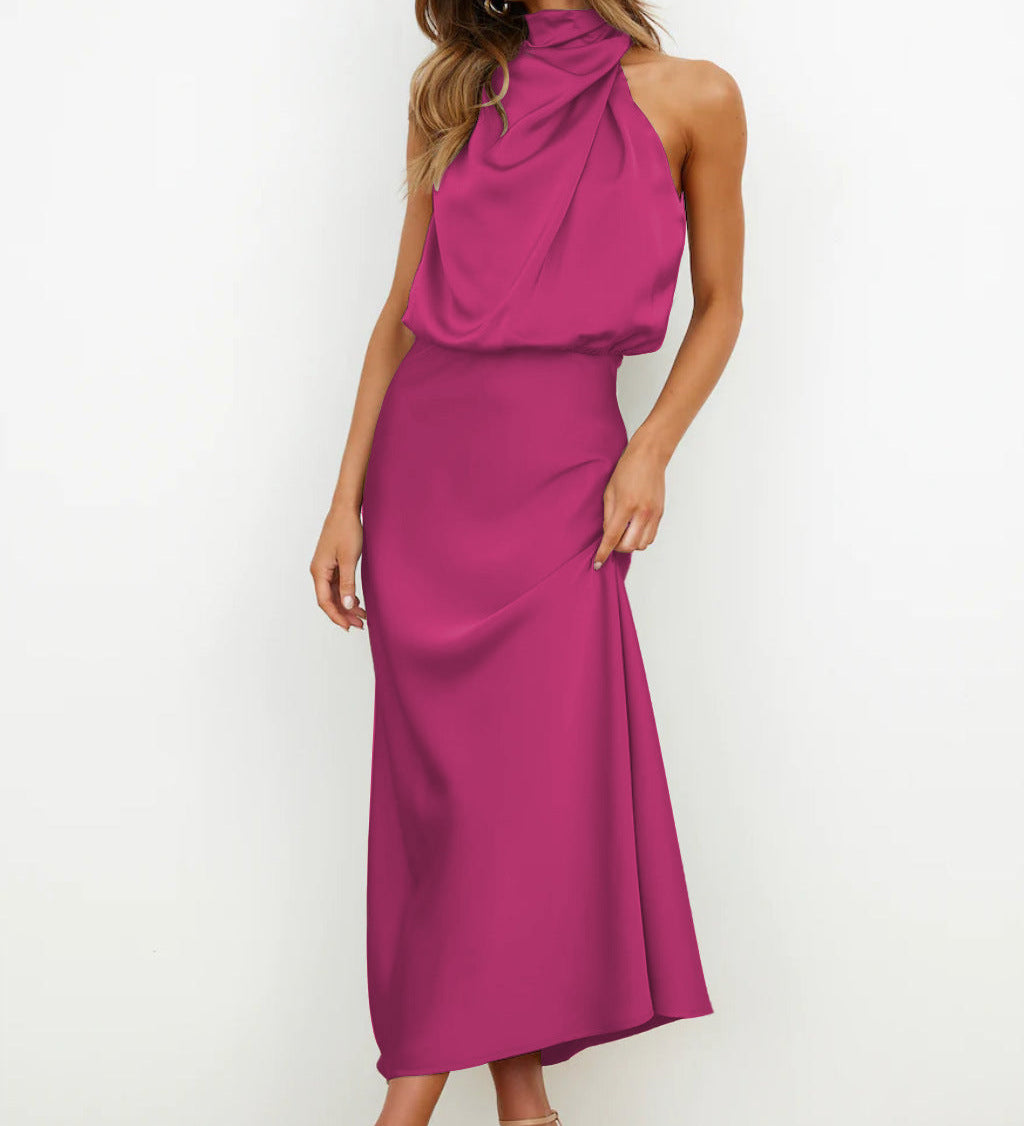 Tyra | Vestido de soirée elegante com decote halter