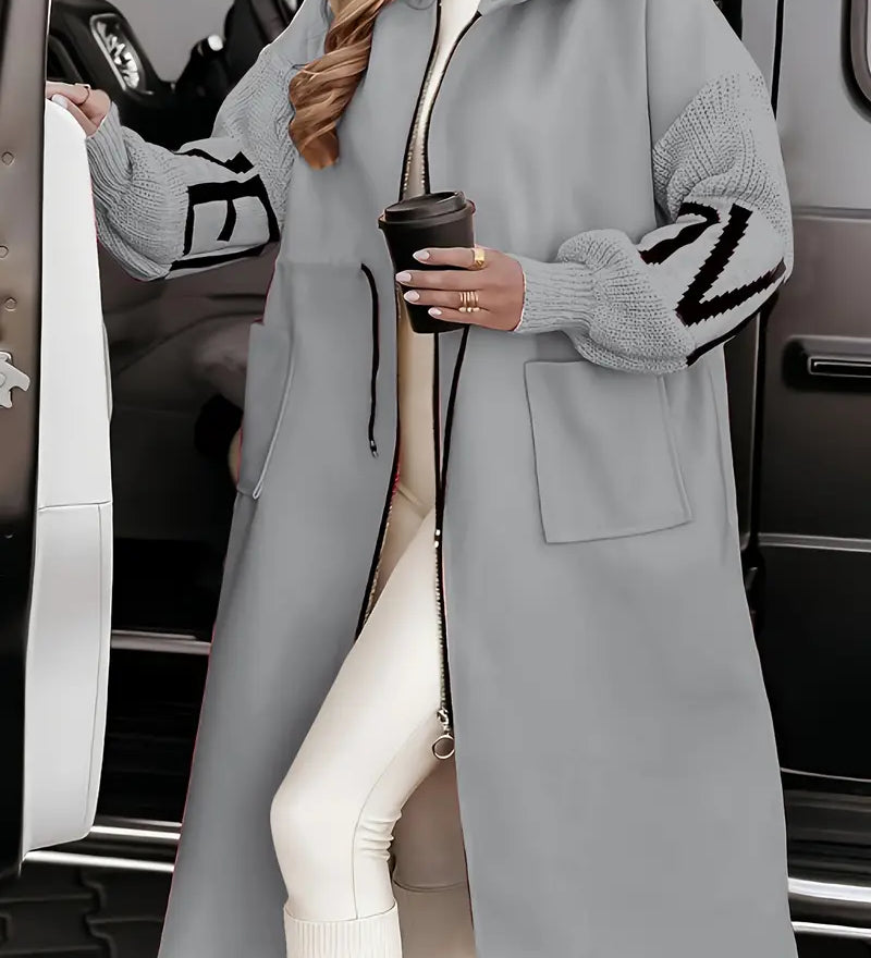 Rosana | Casaco Elegante com Capuz