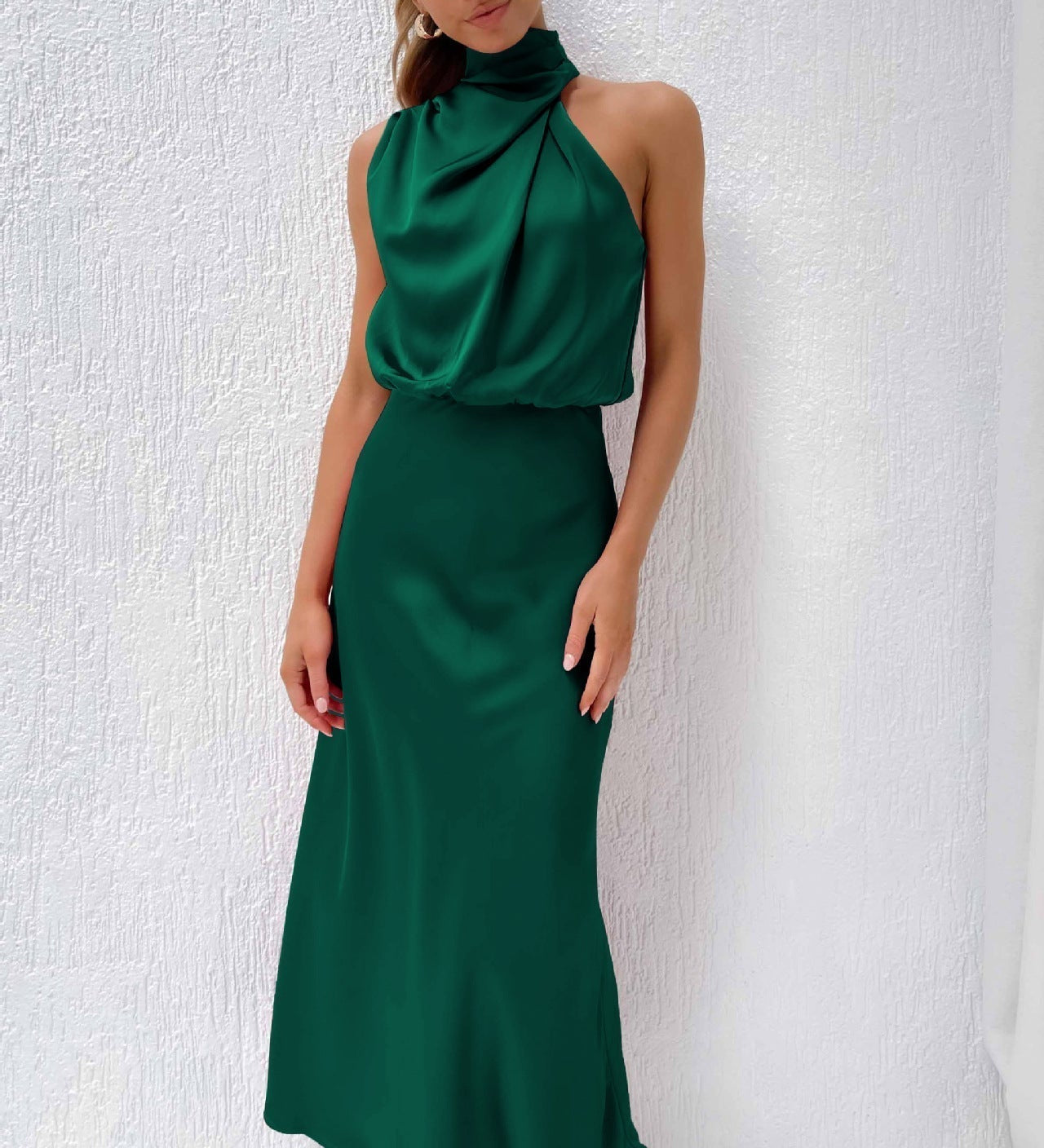 Tyra | Vestido de soirée elegante com decote halter