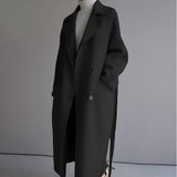 GRACE | Casaco elegante com cinto estruturado
