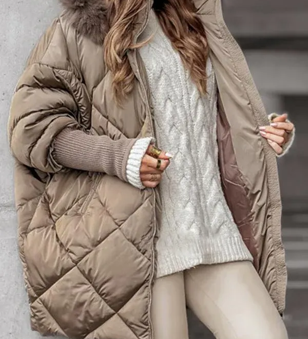 Annette | Conjunto  com capuz e estampado de diamantes