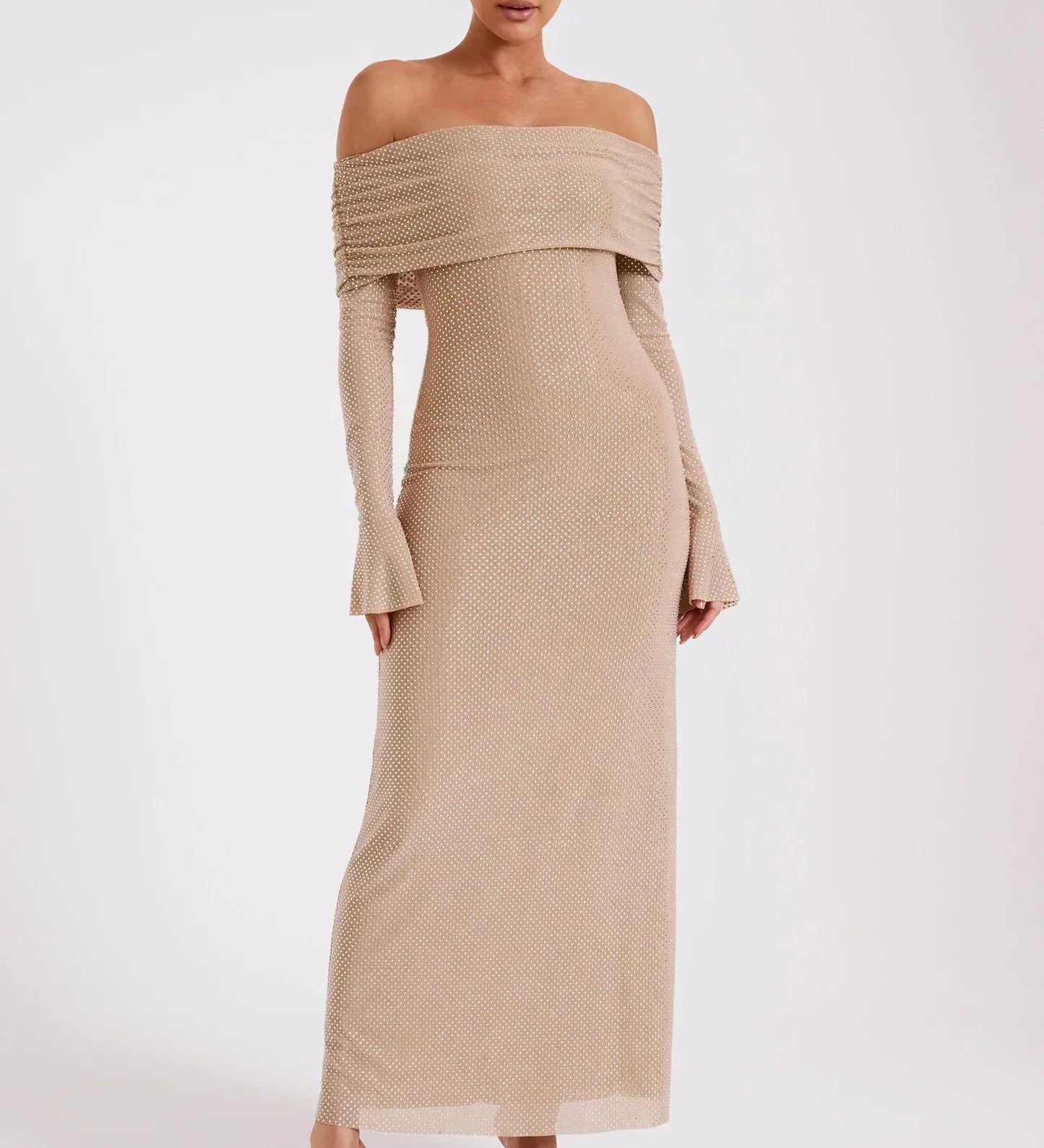 Annika | Vestido com efeito degradé