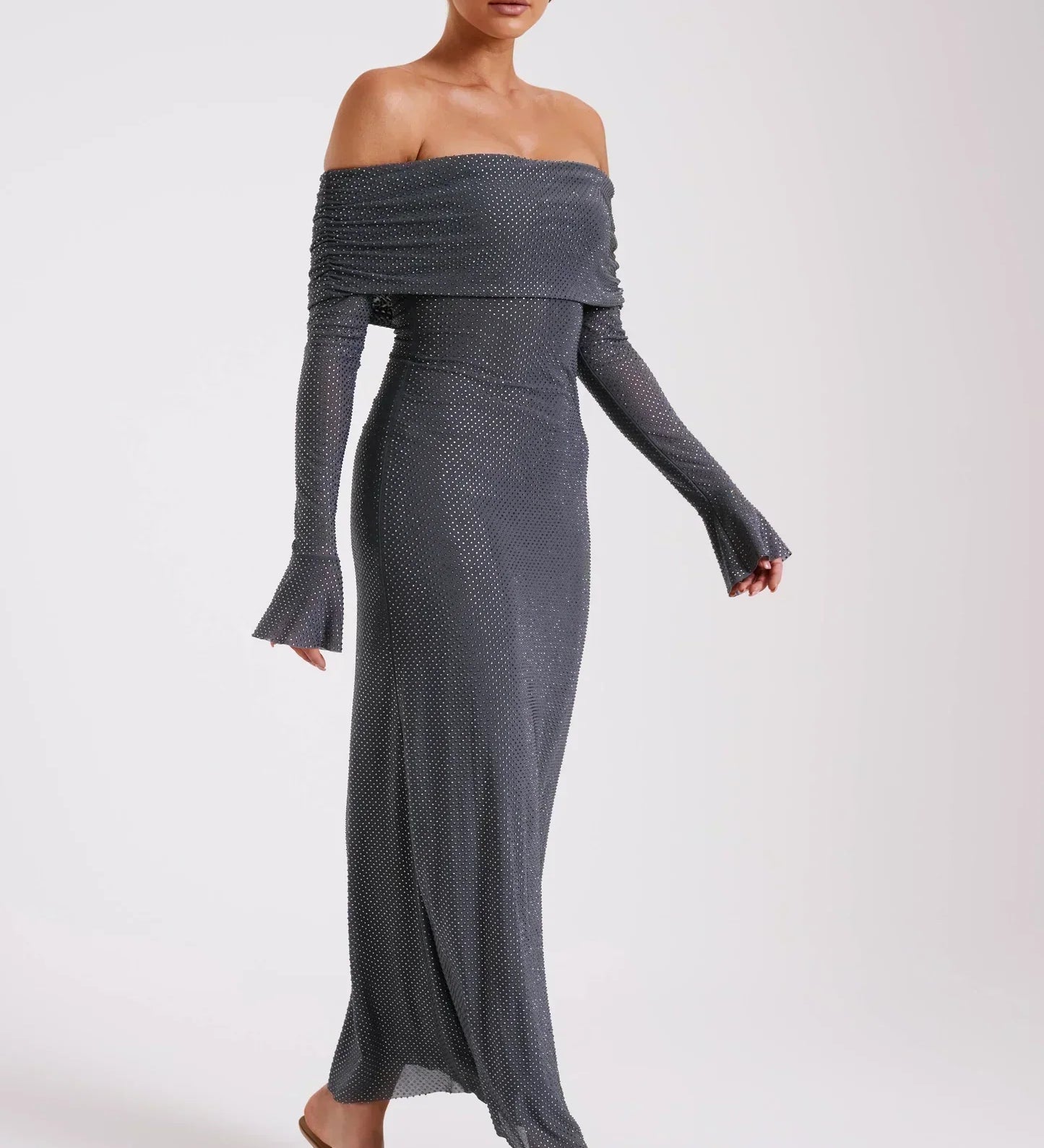 Annika | Vestido com efeito degradé