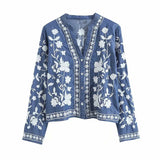 Teodora | CARDIGAN FLORAL ELEGANTE