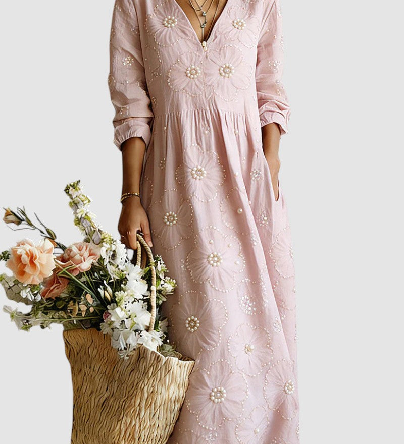 LENA | VESTIDO MIDI FLORAL