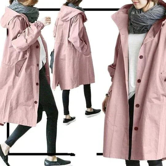 Laila | Capa de chuva repelente de água para Mulher