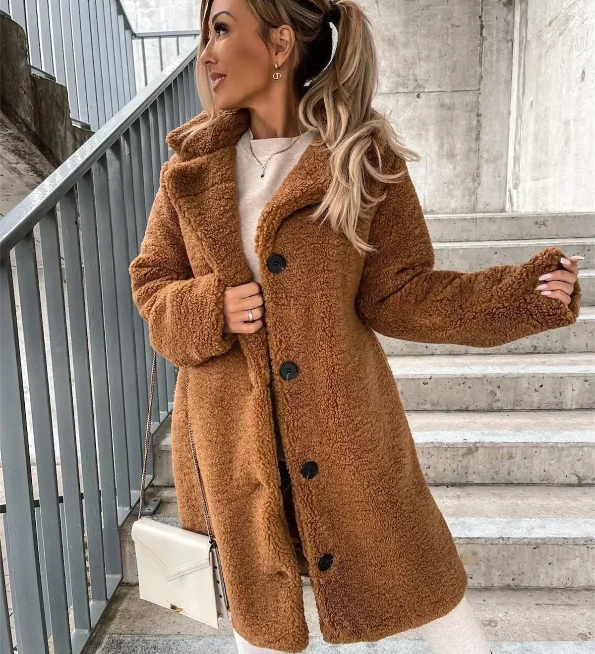 Jessica | Casaco Teddy