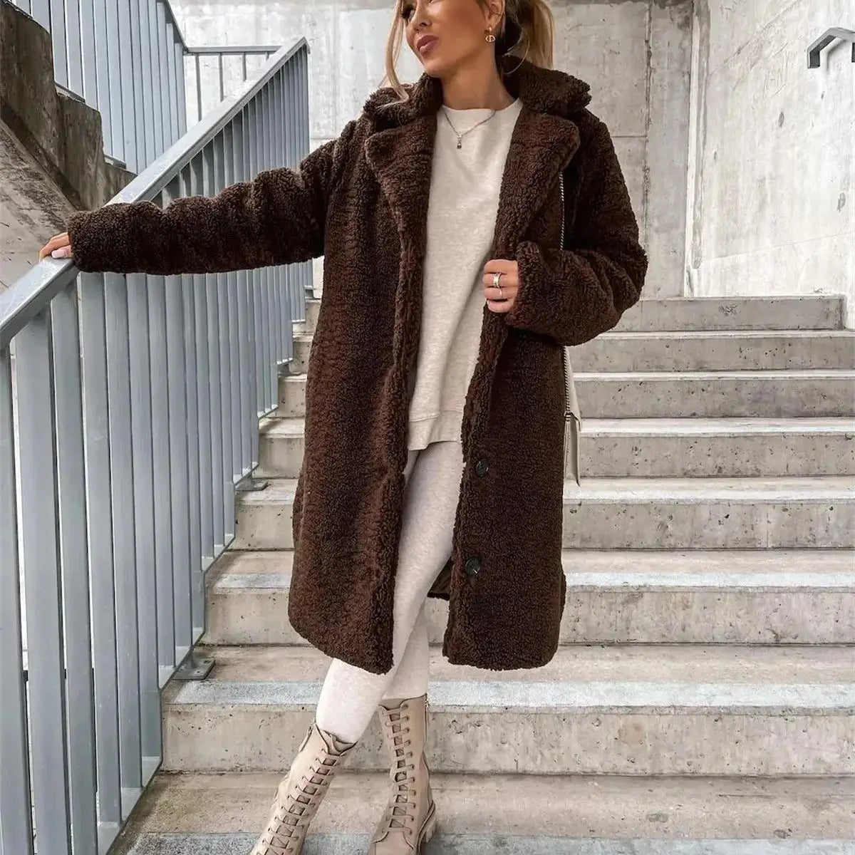 Jessica | Casaco Teddy