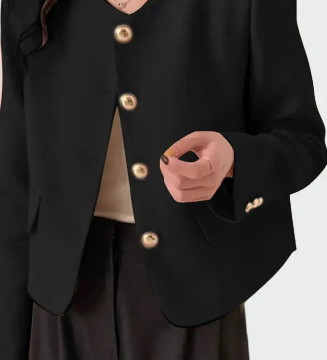 Blazer em linha elegante