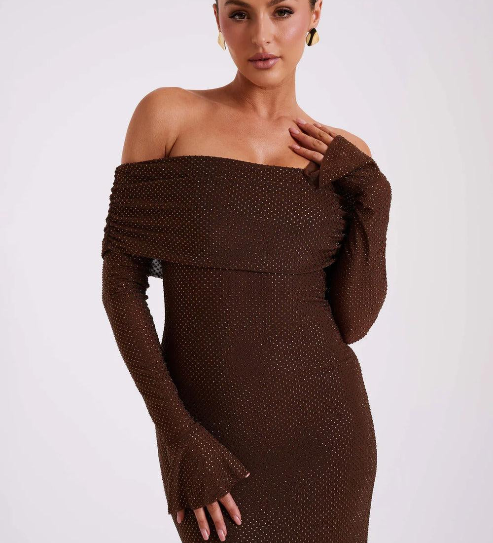 Annika | Vestido com efeito degradé