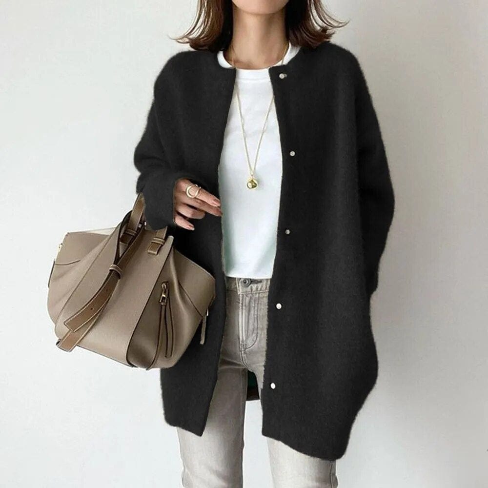 Julia｜Cardigan de Mulher Refinado