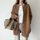 Julia｜Cardigan de Mulher Refinado