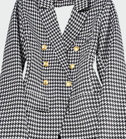 Blazer em linha clássica