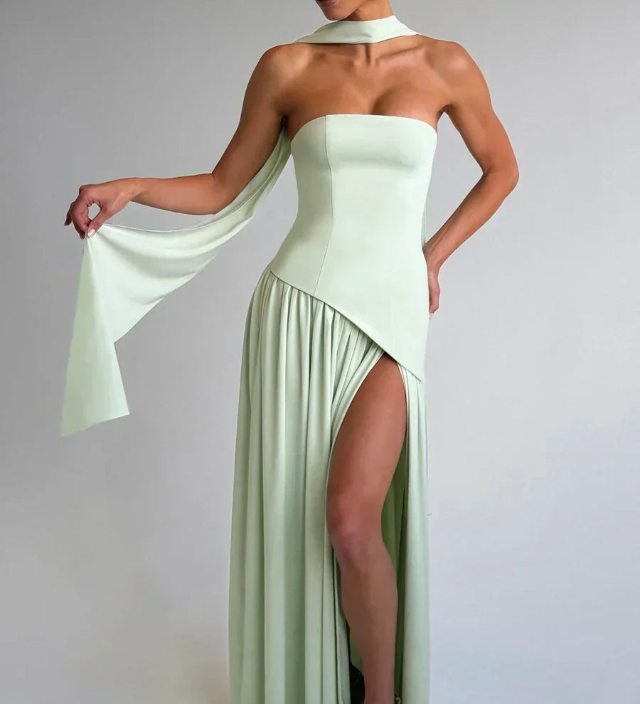 Elma | Vestido longo