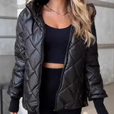 Julia - Casaco Lux Puffer Calor, Estilo e Confiança em Cada Passo